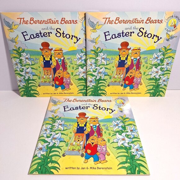 Zonderkidz Other - The Easter Story Berenstain Bears 3 Book Lot Zonderkidz